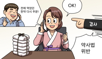 한약사가 한약을 택배로 판매하는 행위는 「약사법」 위반인가요?