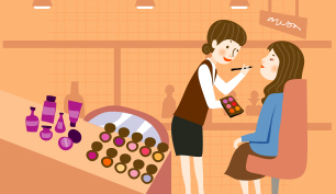 Establishment and operation of makeup shops