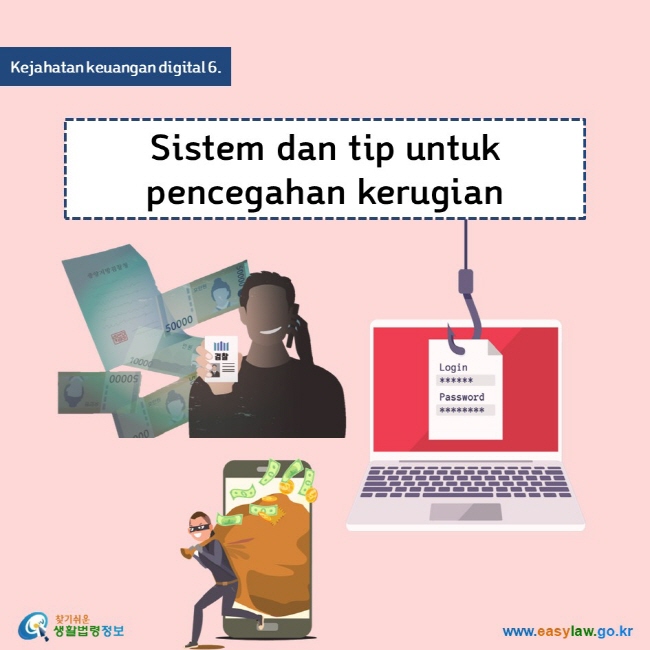 Kejahatan keuangan digital 6. Sistem dan tip untuk pencegahan kerugian www.easylaw.go.kr 